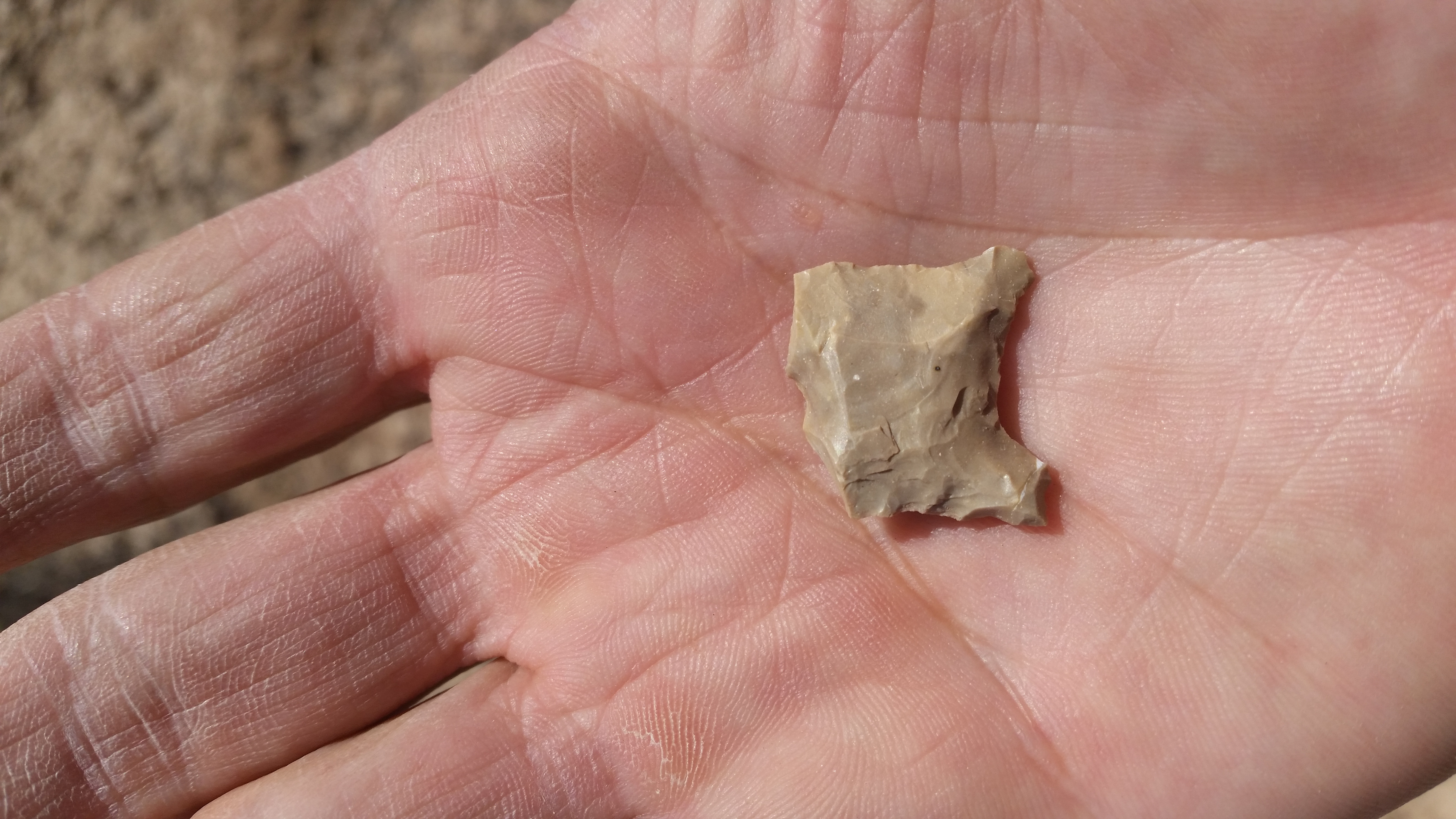 Broken Projectile Point Base