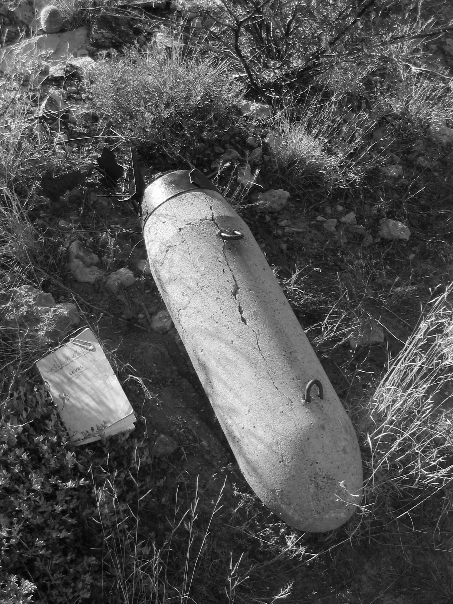 WWII Concrete Practice Bomb